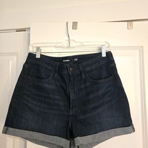 Old Navy Women's Deep Indigo Jean Shorts